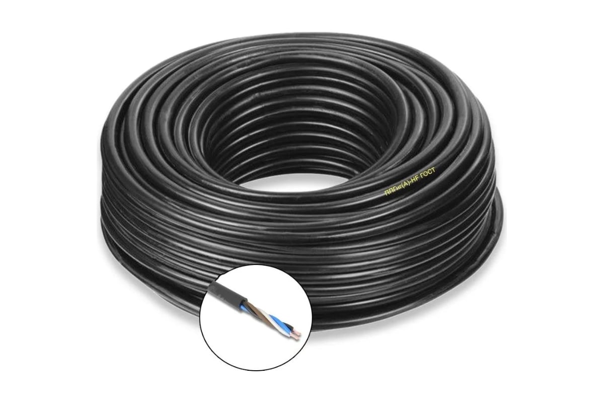 Кабель силовой ППГЭнг(A)-HF 4x10 мм2 1000м ПРОВОДНИК OZ226874L1000